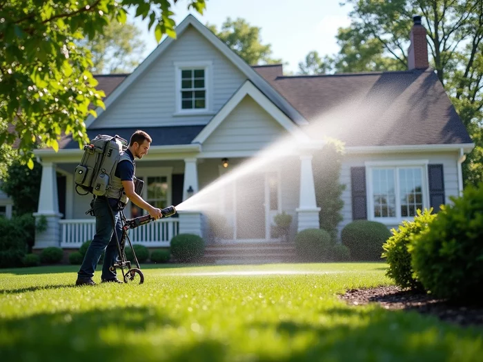 Professional house wash service near Glenmoore PA exterior cleaning
